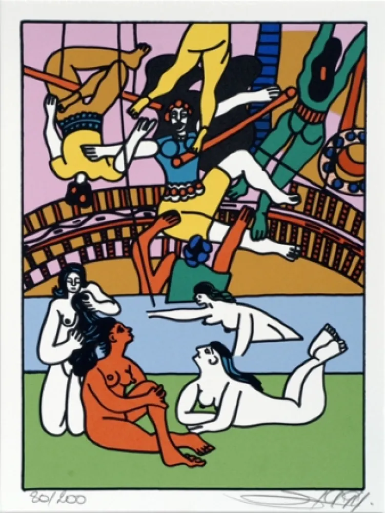 Zeefdruk Erro - From the series 