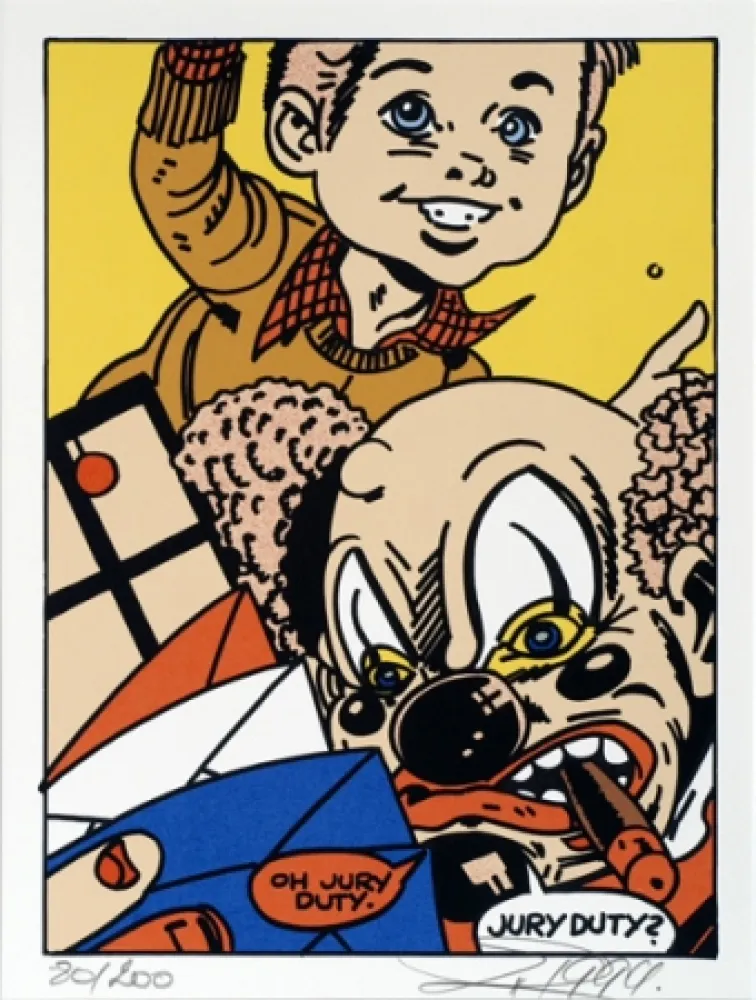 Zeefdruk Erro - From the series 