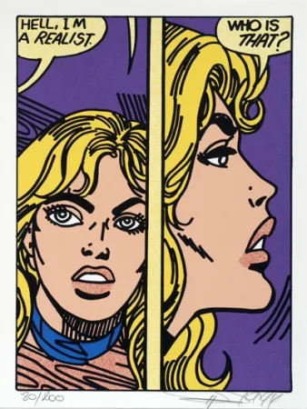 Zeefdruk Erro - From the series 