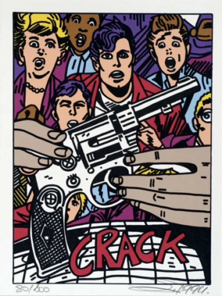 Zeefdruk Erro - From the series 