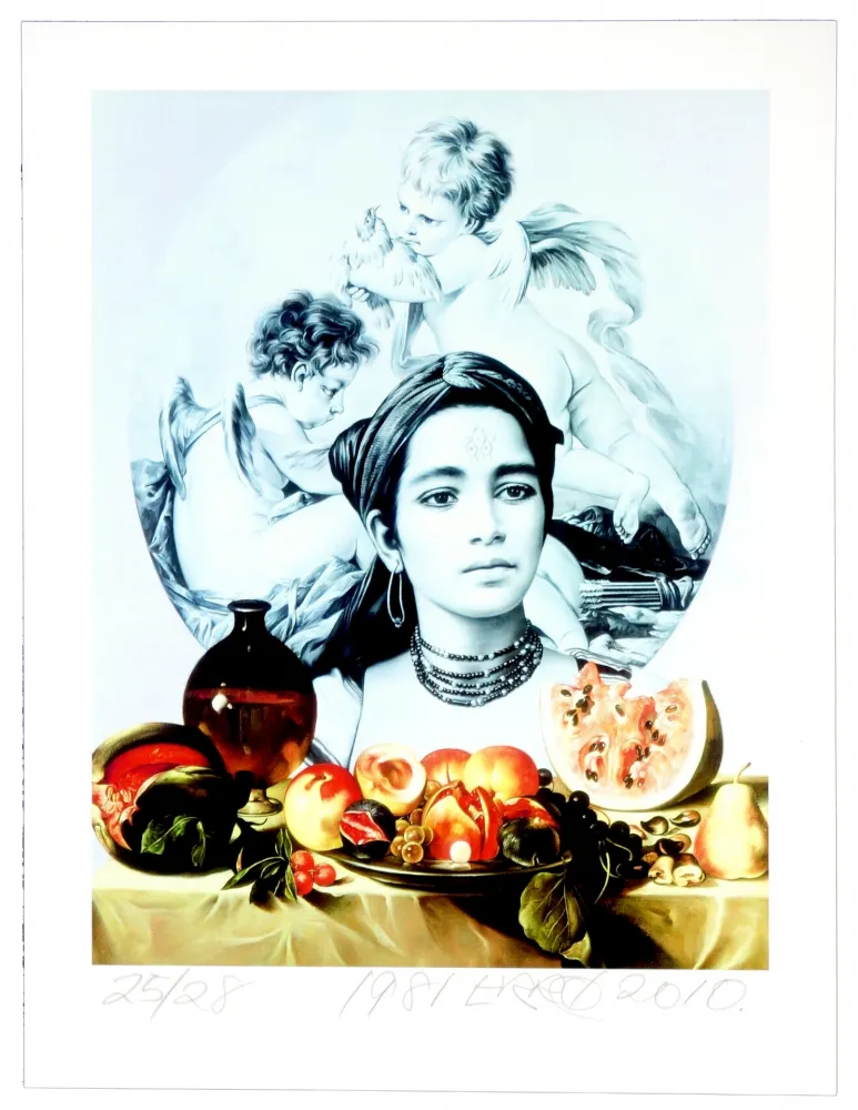 Digitale Print Erro - Leïla