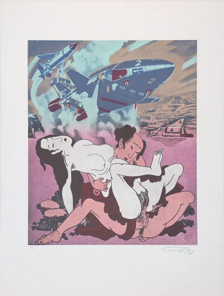 Lithografie Erro - Made in Japan