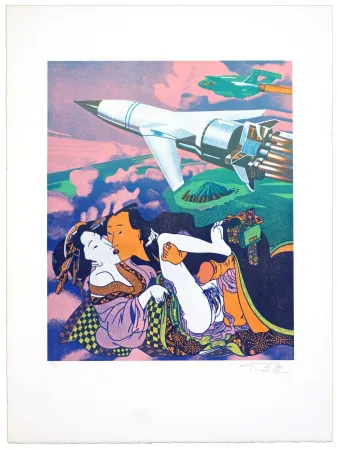 Lithografie Erro - Made in Japan