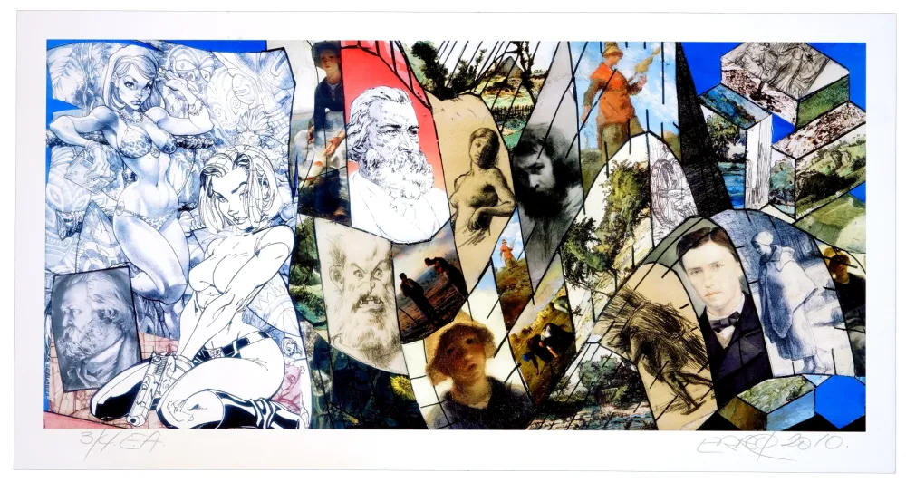 Digitale Print Erro - Sans titre