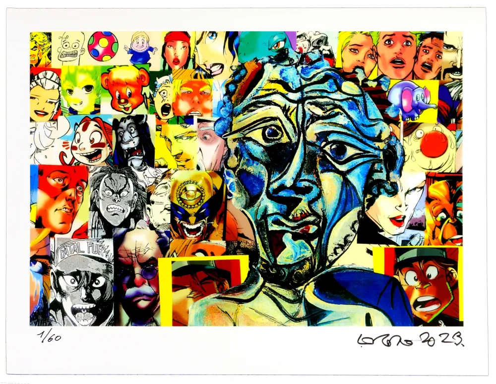 Digitale Print Erro - Sans titre