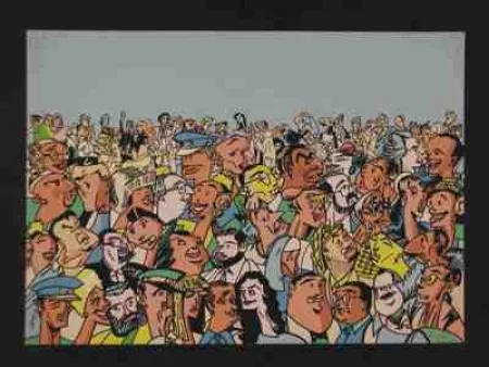 Zeefdruk Erro - Sans titre