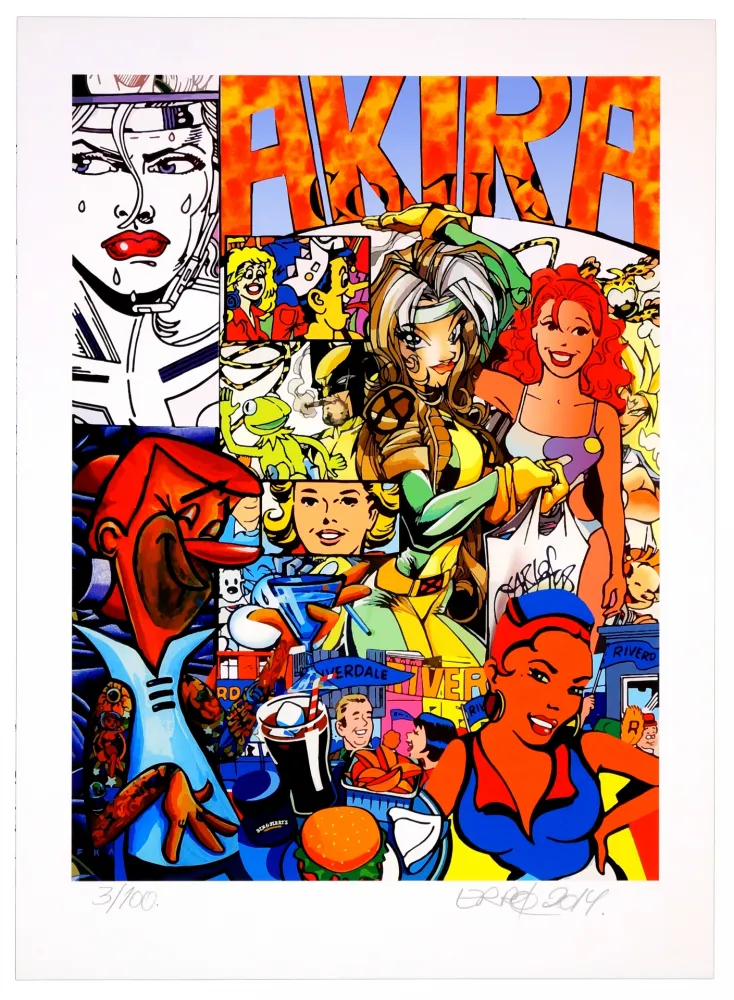 Digitale Print Erro - Sans Titre