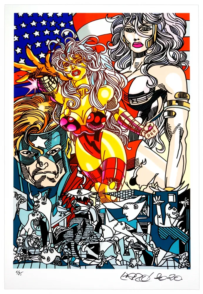 Digitale Print Erro - Sans Titre