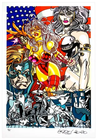 Digitale Print Erro - Sans Titre