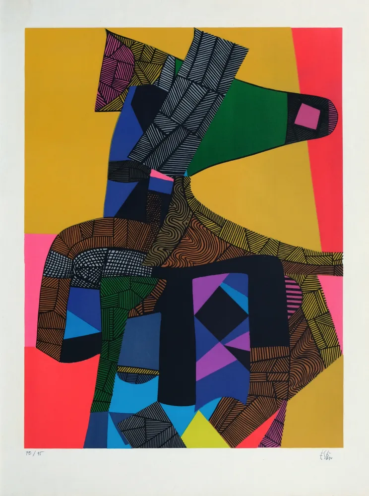 Lithografie Esteve - Anubis