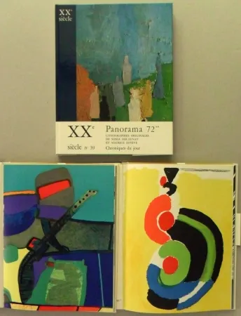 Lithografie Esteve - XX Siecle no 39, Panorama 1972, Arizovert