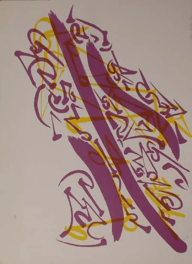 Lithografie Falkenstein - UNTITLED