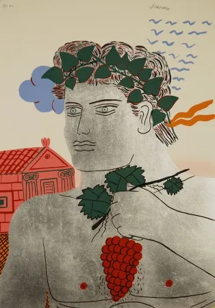 Zeefdruk Fassianos - Dionysos