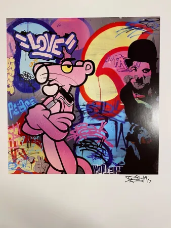 Poster Fat - Panther VS Chaplin