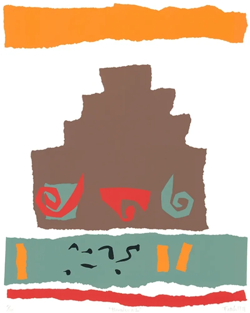 Lithografie Fateh - Barcelona I