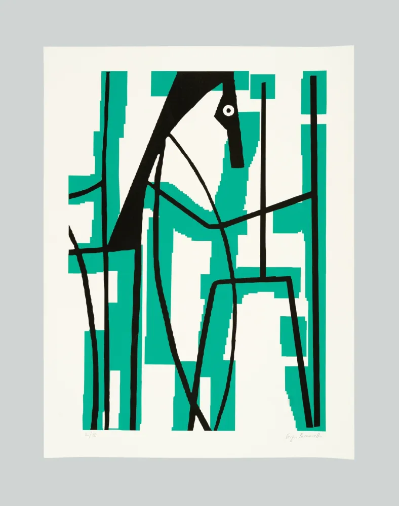 Zeefdruk Fermariello - Senza titolo