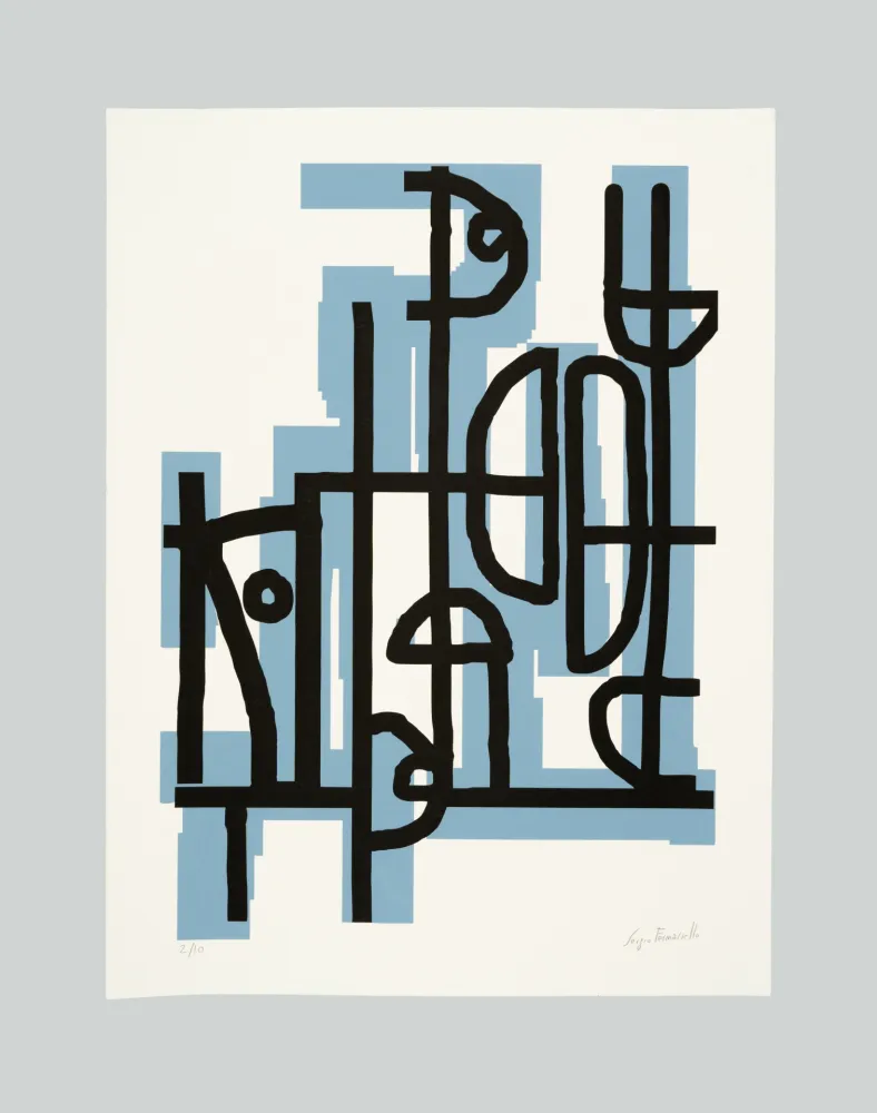 Zeefdruk Fermariello - Senza titolo