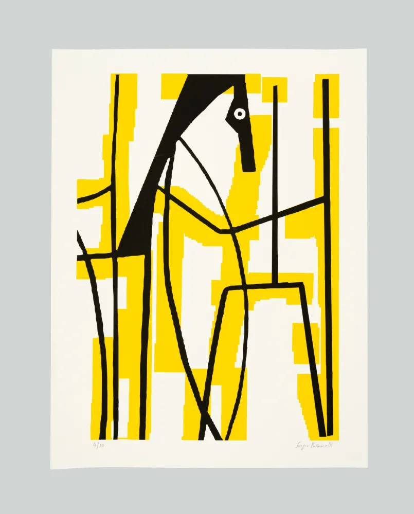 Zeefdruk Fermariello - Senza titolo