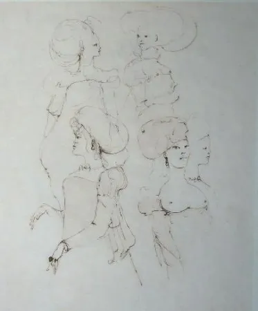 Gravure Fini - Le concile d'amour