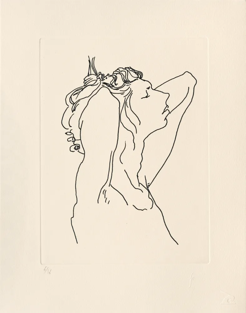 Gravure Flanagan - Reposing