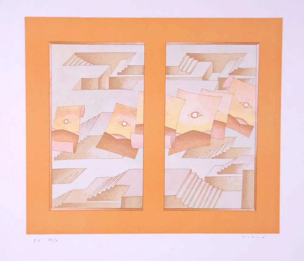 Lithografie Folon - Image pour Berggruen