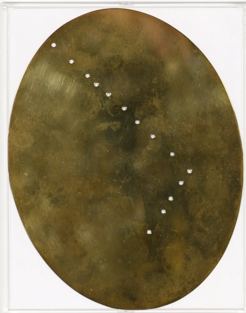 Multiple Fontana - Portrait d’Antonin Artaud, by Otto Hahn (Copper)