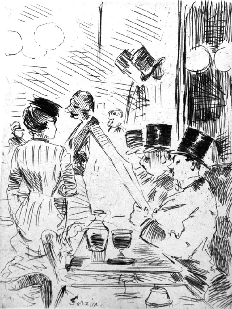 Ets Forain - Le cafè de la nouvelle Athènes