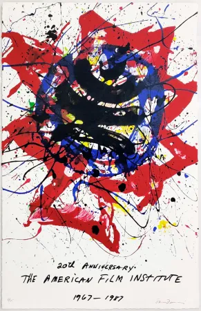 Zeefdruk Francis - A RED STAR