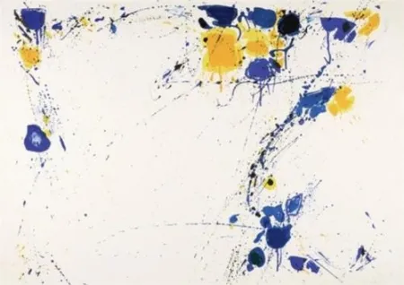 Lithografie Francis - Footprint