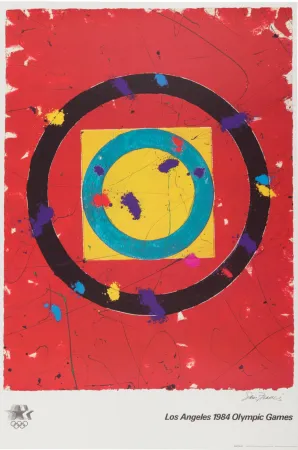 Lithografie Francis - Los Angeles Olympic 1984 - Hand-signed