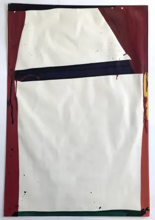 Zeefdruk Francis - Sans titre (Lembark 243)