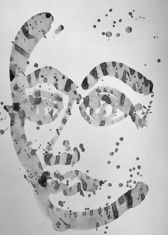 Lithografie Francis - Self Portrait