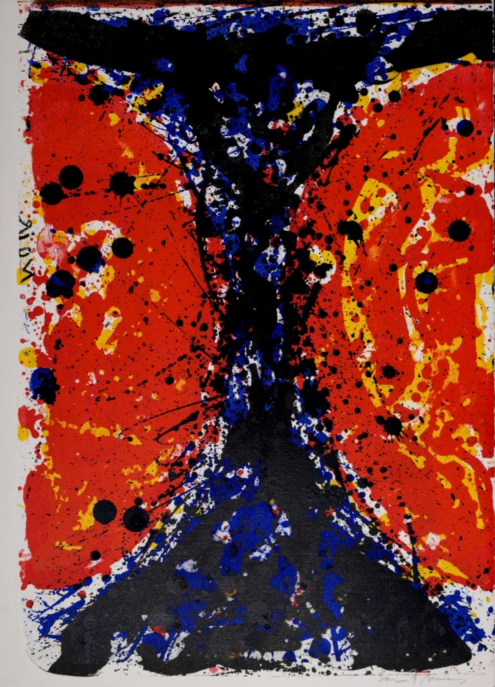 Lithografie Francis - Uncle Sam, 1964 (Hand-signed)