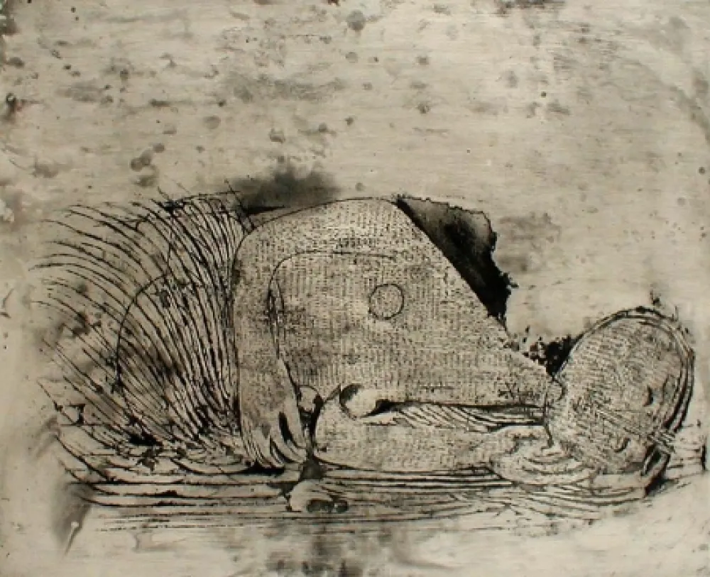 Ets Friedlaender - Femme Endormie