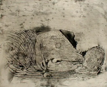 Ets Friedlaender - Femme Endormie