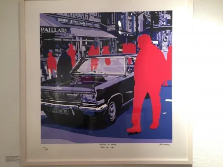 Zeefdruk Fromanger - Salon de Thé