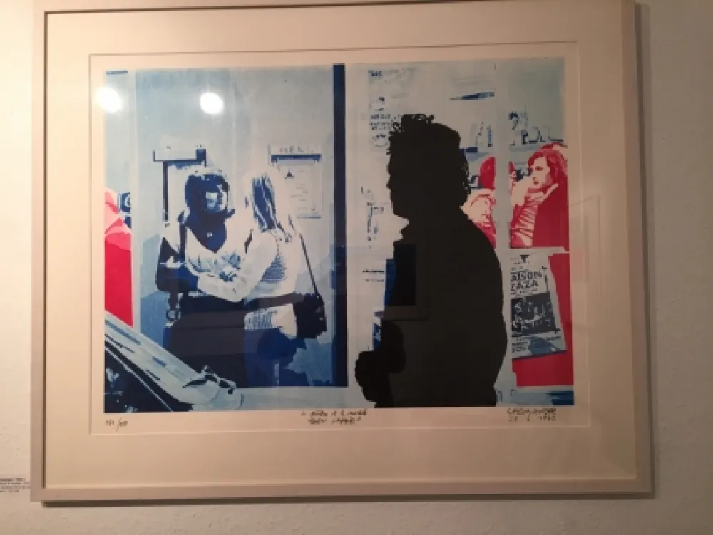 Zeefdruk Fromanger - Série: Le peintre et le modèle 