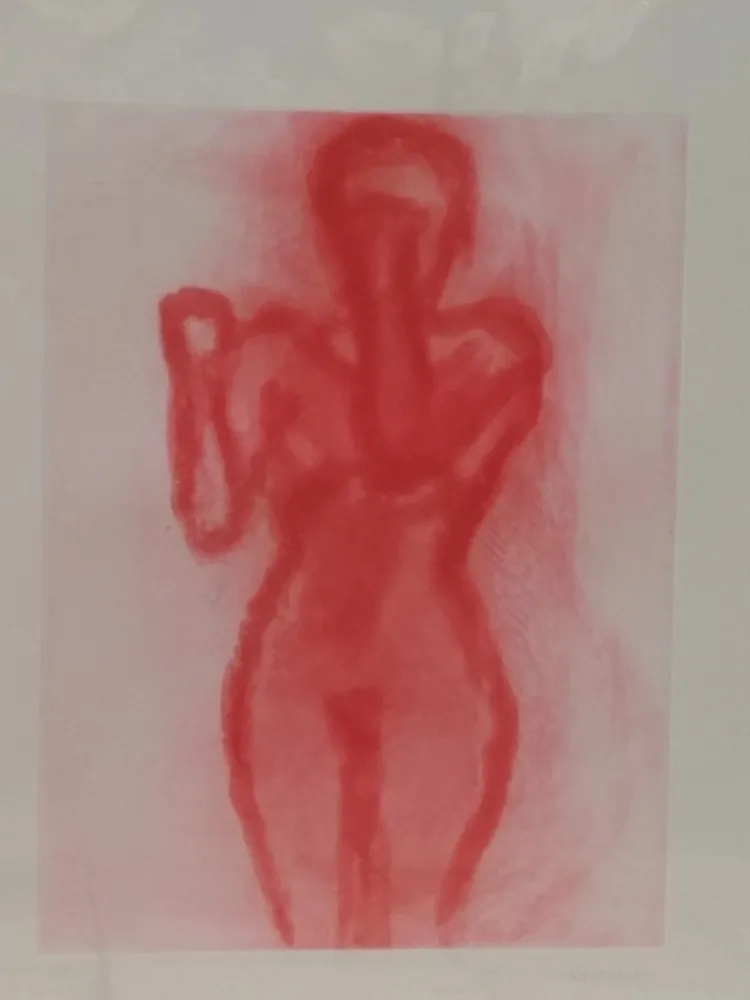 Lithografie Garache - Nude