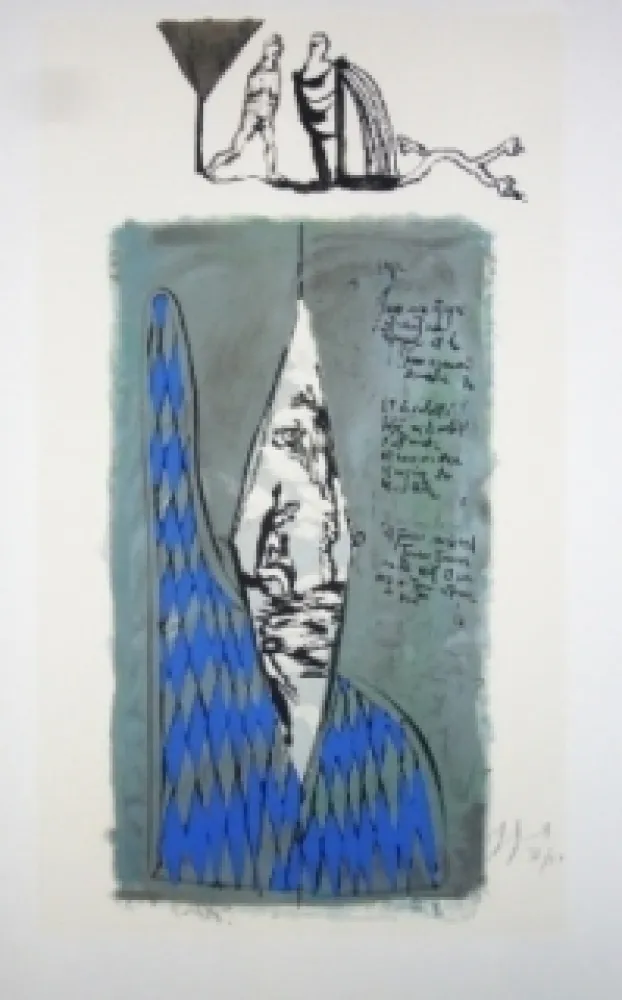 Lithografie Garouste - Sans titre