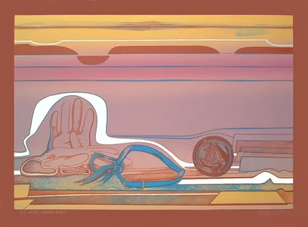 Lithografie Gilot - Rose of the Desert