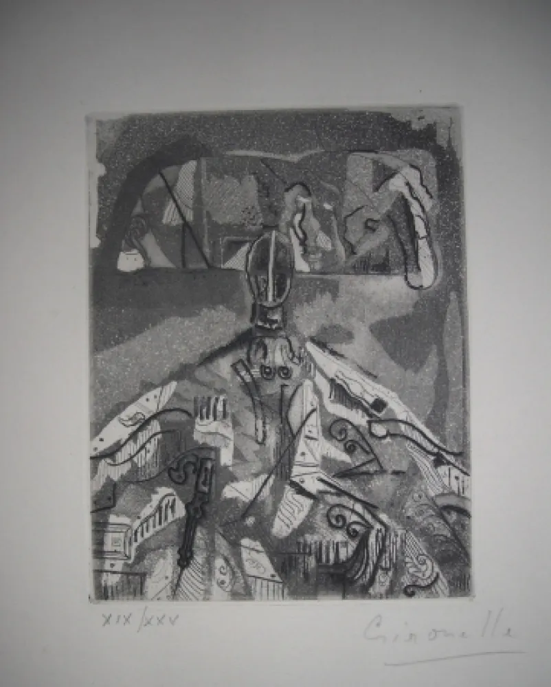 Ets En Aquatint Gironella - The international avant garde 4