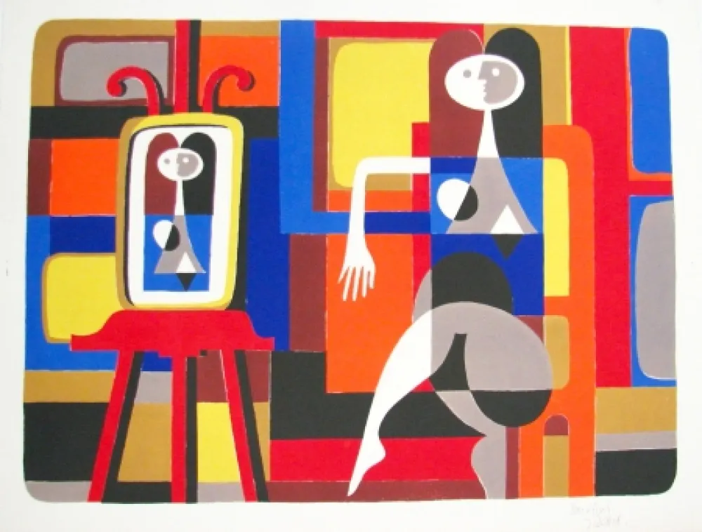 Lithografie Gischia - Untitled