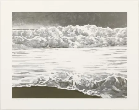 Lithografie Gornick - Sea edge	