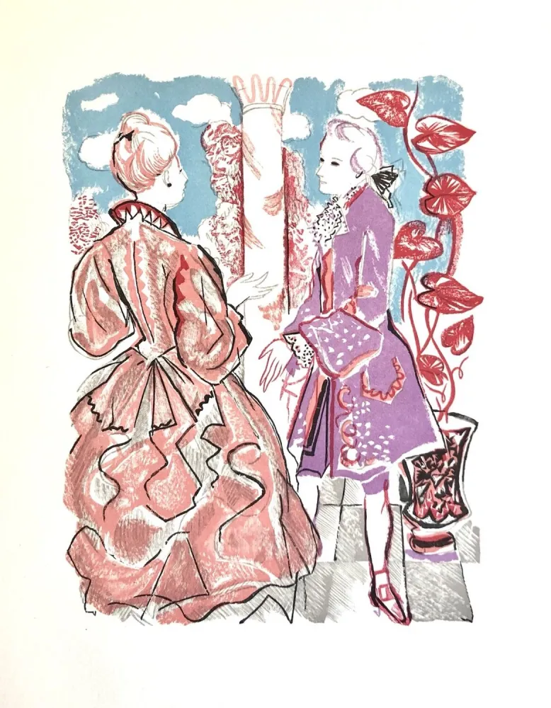 Houtsnede Grau Sala - Théâtre de Marivaux