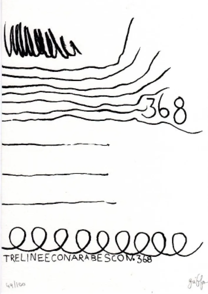 Lithografie Griffa - Senza titolo