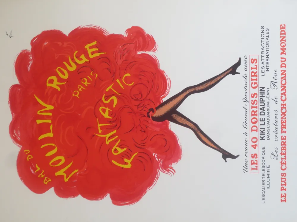 Lithografie Gruau - Fantastic