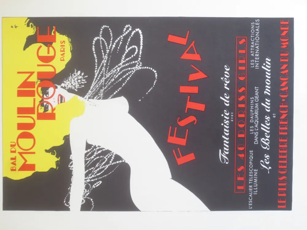 Lithografie Gruau - Festival