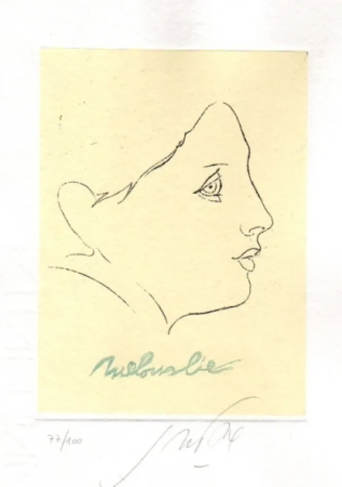 Geïllustreerd Boek Guccione - Il principio della malinconia