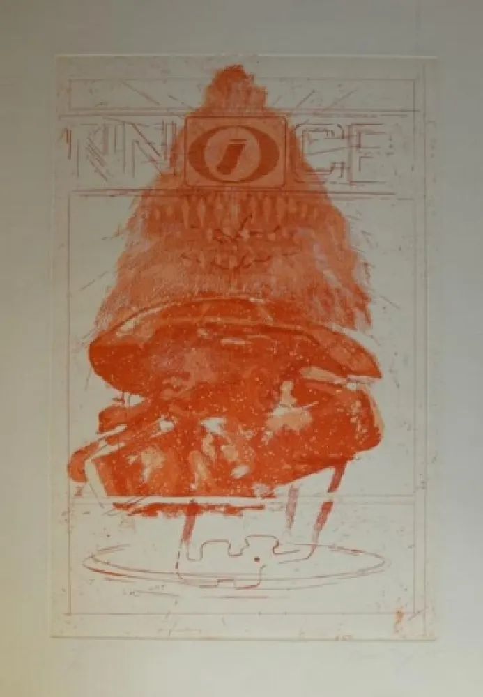 Ets En Aquatint Guccione - Senza titolo