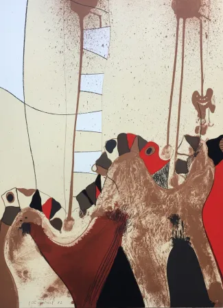 Lithografie Guinovart - FANG 2